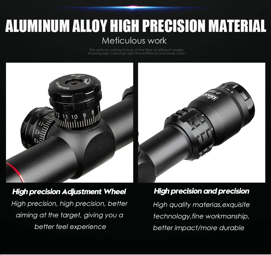 Aquisição de Alvos Tamanho de Bolso Rápido Caça Escopos Diana Riflescoepes Mil-dot Âmbito Mira Óptica Móvel 2-7x20 6 Lunetas Riflescopes