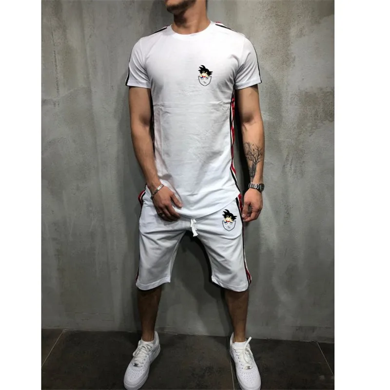 New Men's Sets T Shirts+pants men Brand clothing Two piece suit tracksuit Fashion Casual Tshirts Gyms Workout Fitness Sets New Men's Sets T Shirts+pants men Brand clothing Two piece suit tracksuit Fashion Casual Tshirts Gyms Workout Fitness Sets