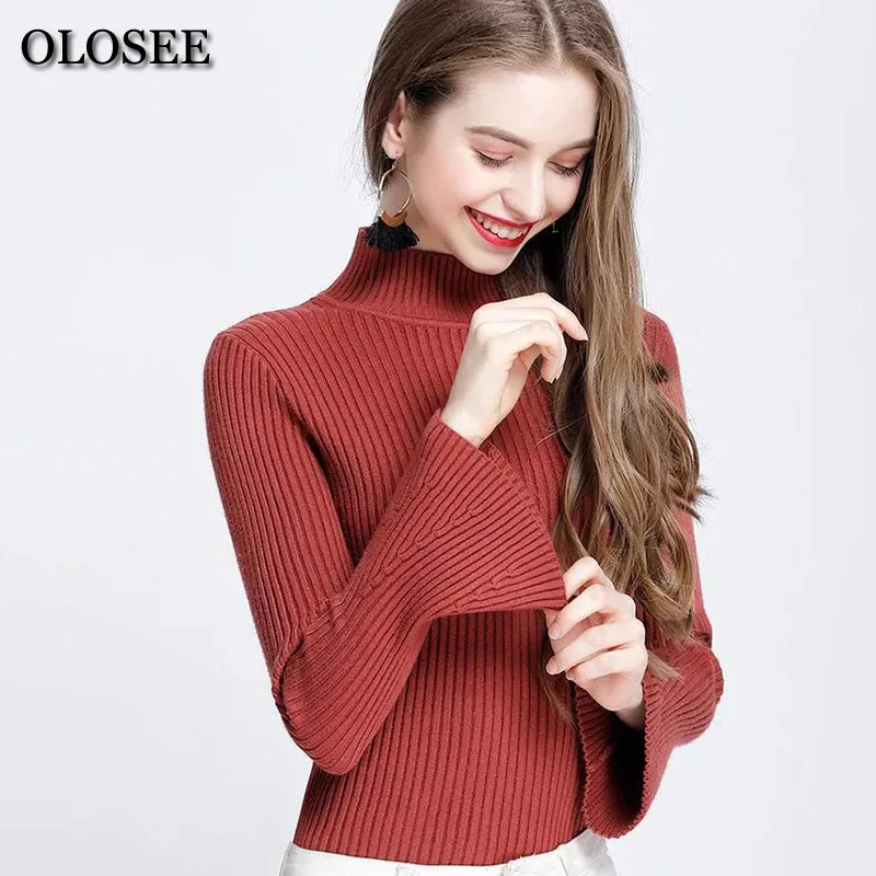 Turtleneck Pullovers Sweater Sweater women in the new