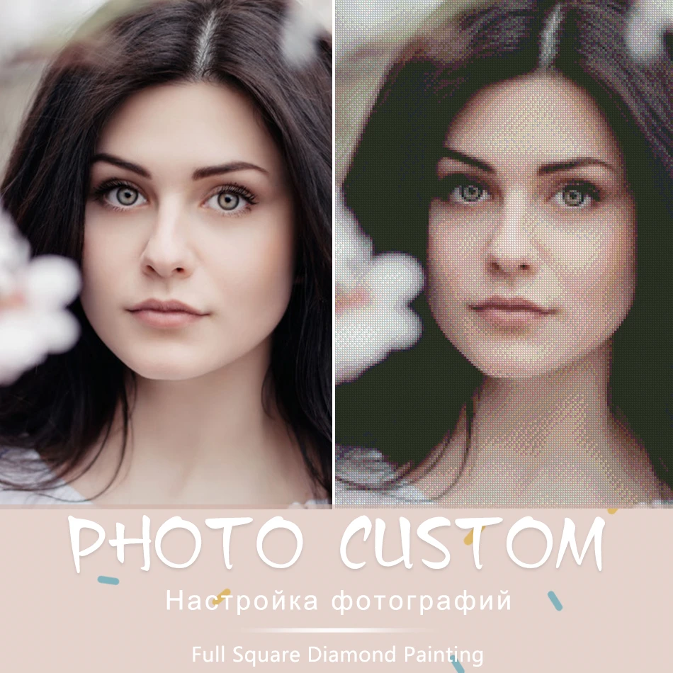 

SaSikoPhoto Custom! Private custom! 5D DIY Diamond Painting! Make Your Own Diamond Painting Full Square Diamond Rhinestone