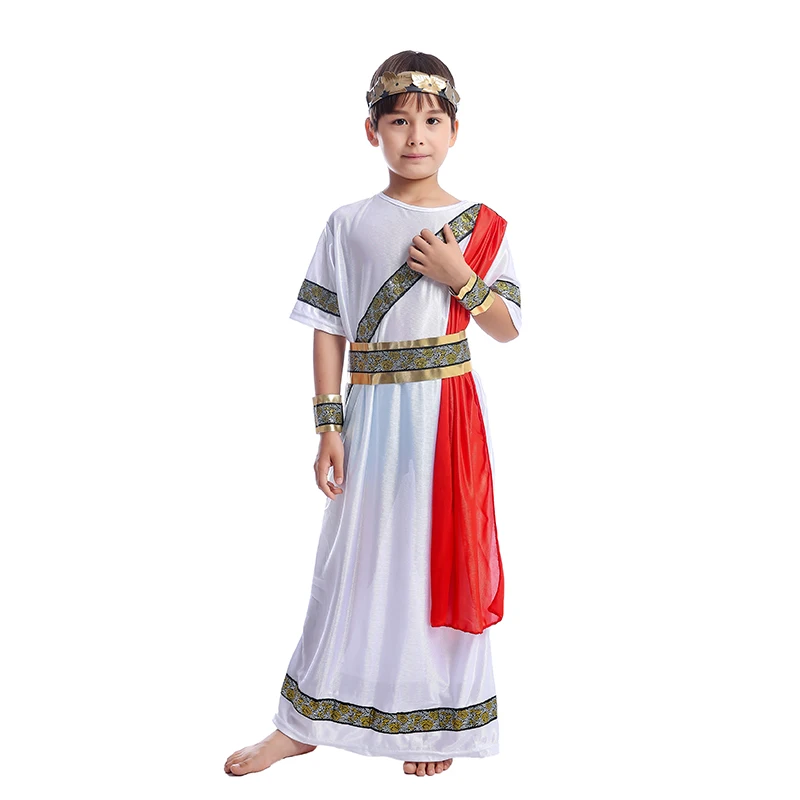 Kostuums, verkleedkleding Childs Kids Caesar Roman Book Week Fancy ...