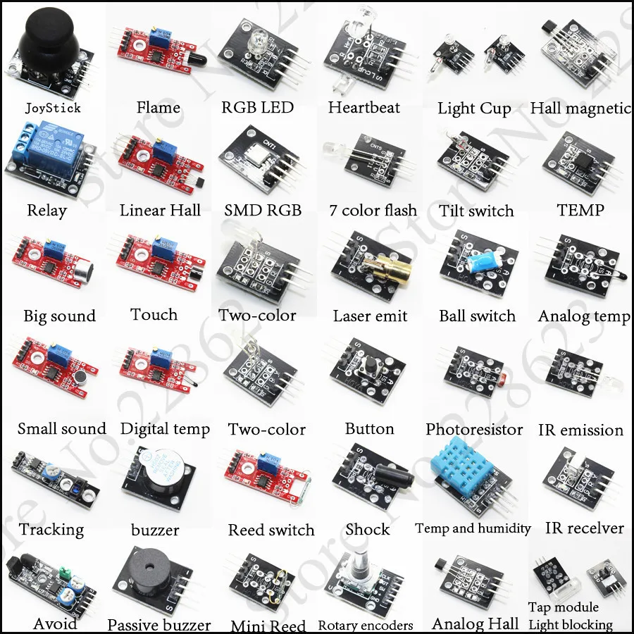 aliexpress buy 37 in 1 box sensor kit for arduino starters in stock quality low price aliexpress buy 37 in 1 box sensor kit for arduino starters in stock quality low price