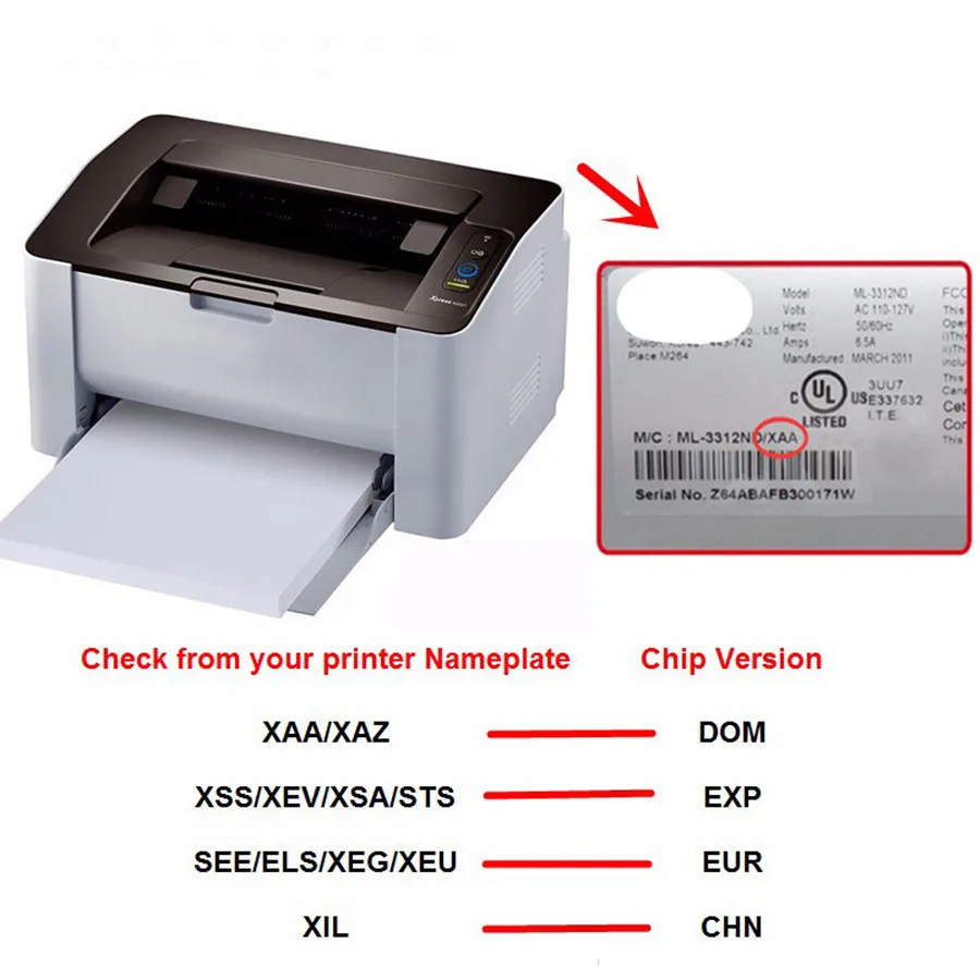 Compatível do Cartucho de Toner para Samsung 404s C430w C433w C480 C480fn C480fw C480w Impressora Ylc Clt-k404s M404s C404s Clt-y404s Mod. 105793 10 do cartucho de toner para Samsung C430W