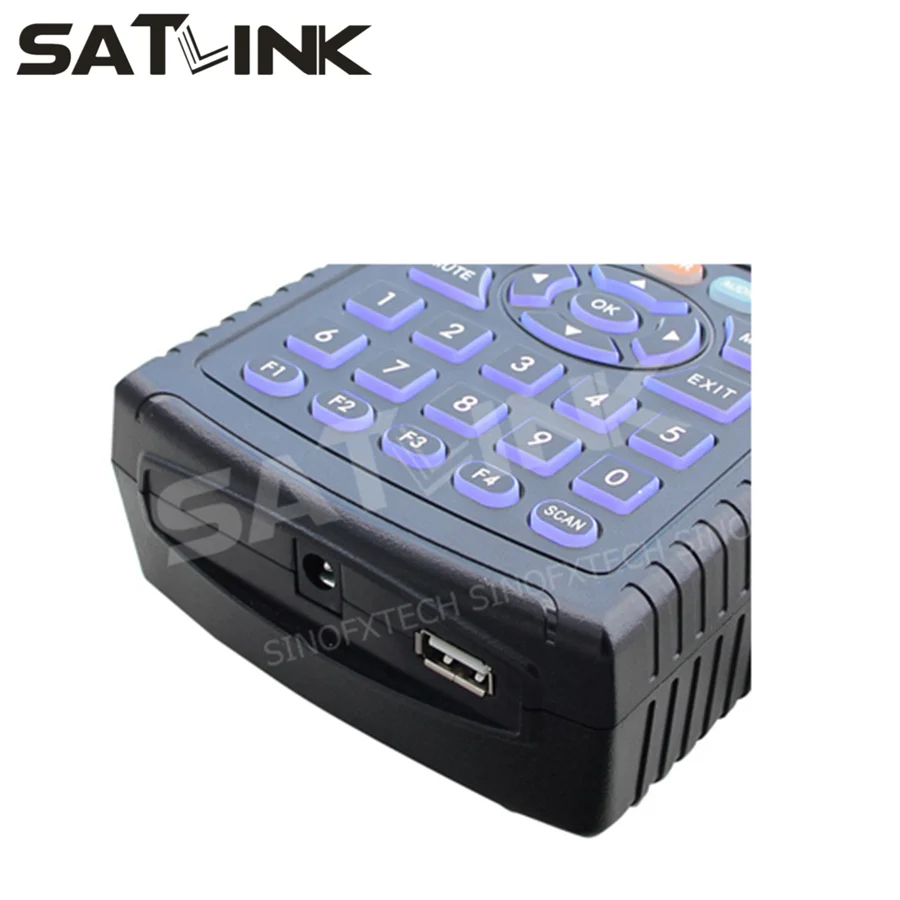 Satlink WS-6965 HD DVB-T2 измеритель сигнала 4,3 дюймов ЖК-анализатор спектра поисковик сатлинк ws6965