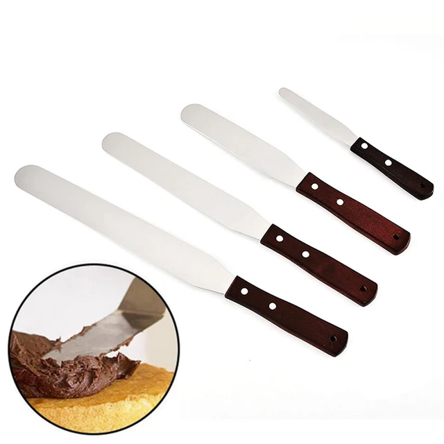 Stainless Steel Butter Cake Cream Knife Spatula for Cake Smoother Icing
