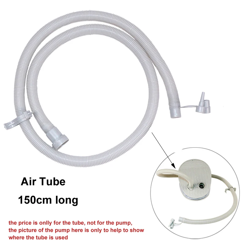 Надувная трубка, Воздушная трубка ножного насоса, воздушный насос для лодки, лодка для рыбалки, каяк, доска для sup, весло, надувной матрас, лодка, кровать A09034
