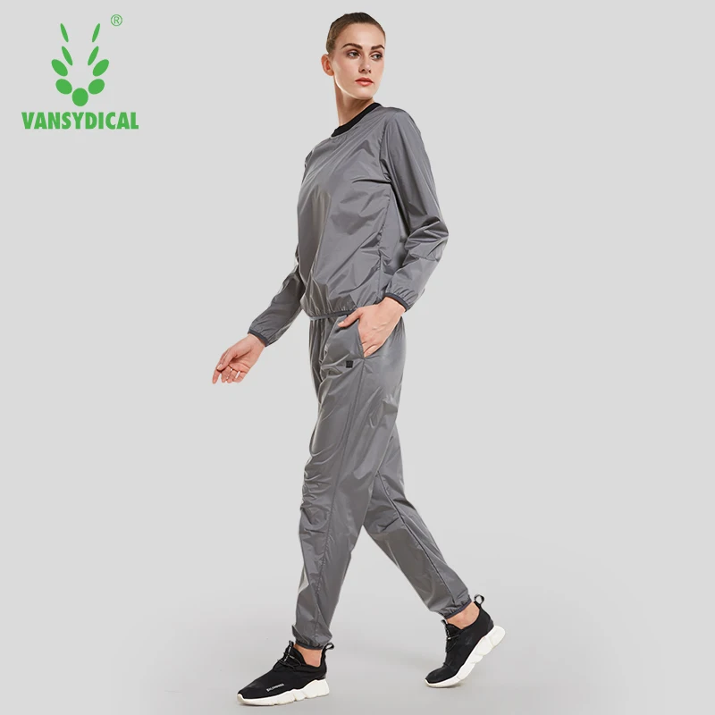 Женские комплекты для бега и Vansydical 2018 спортивные костюмы женщин пуловер с