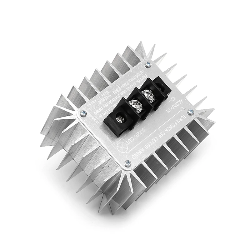 

High Power AC 220V 5000W Regulator SCR Motor Electronic Voltage Regulator Switch