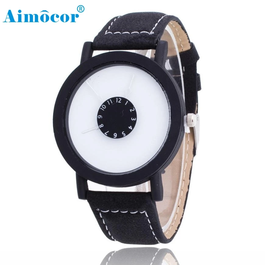 

2017 Newly Designed Simple Men And Women Fashion Lovers Belt Student Watch Quartz Watch Gift 327