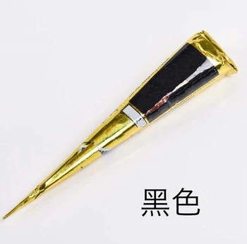 

Semi-permanent Tattoo Hand Painted Cream Men And Women Simulation Body Painting Small Black Brown Plant Tattoos Supplies Sale