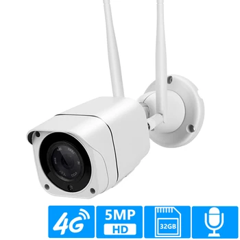 

3G 4G IP Camera 5MP IMX335 Audio Wireless 1080P 2MP CCTV Camera Outdoor TF SD Card Security Video Surveilence Monitor Camhi