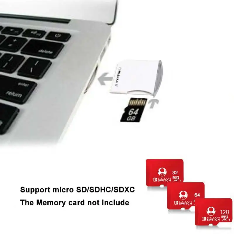 3 шт. MiniSD накопитель Micro SD для SD адаптер Аксессуары для ноутбуков дополнительный адаптер для хранения карт памяти для Macbook конвертер