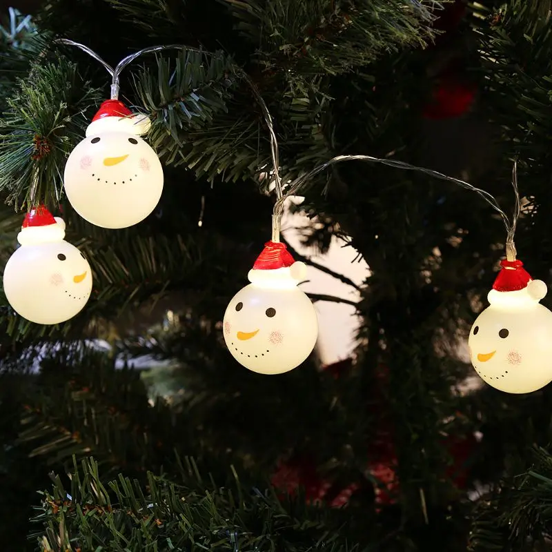 

1.5M 3M snowman led fairy string lights santa led Christmas light home garden indoor party wedding Christmas decoration light