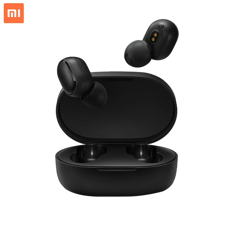 

Xiaomi Redmi Airdots TWS Bluetooth 5.0 Earphone Stereo Bass Earbuds AI Remote Control with Mic Handsfree