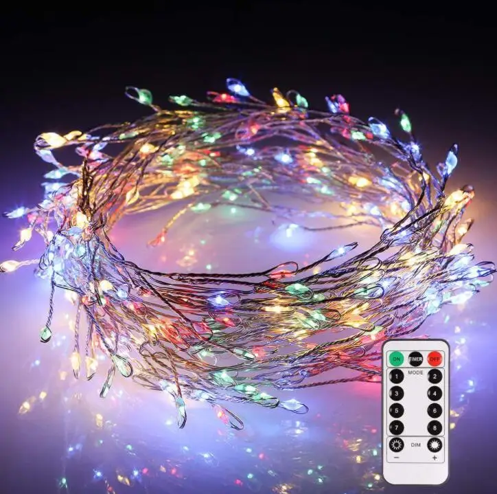 

Firecracker copper wire lamp string centipede lamp string festival decorative star lamp string