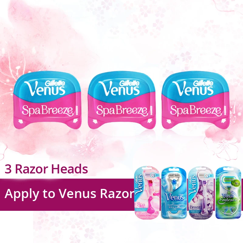 spesifikasi 3 Pcs Gillette Venus Lurus Razor Blades Penggantian Comfortglode Teh Putih Ultra Tipis 3 Lapisan Pisau Cocok Tubuh Wanita Curve Online 3 Pcs Gillette Venus Lurus Razor Blades Penggantian Comfortglode Teh Putih Ultra Tipis 3 Lapisan Pisau Cocok Tubuh Wanita Curve