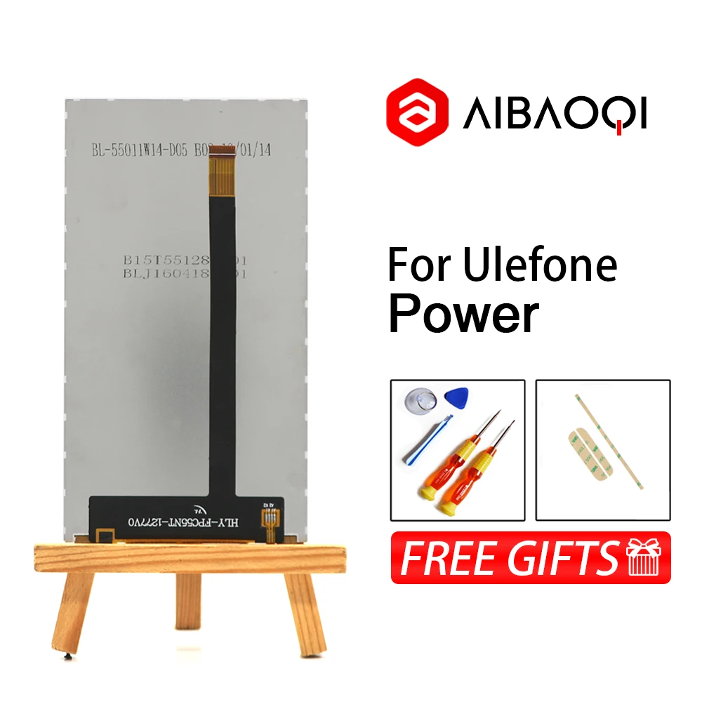 

AiBaoQi For 1920x1080 LCD Display Assembly Replacement For Ulefone Power model Phone