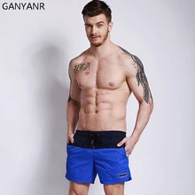 Ganyanr брендовый мужские шорты для плаванья Купальники бордшорты Бермуды для серфинга пляжные штаны Купальник для серфинга гей Быстросохнущий купальный костюм