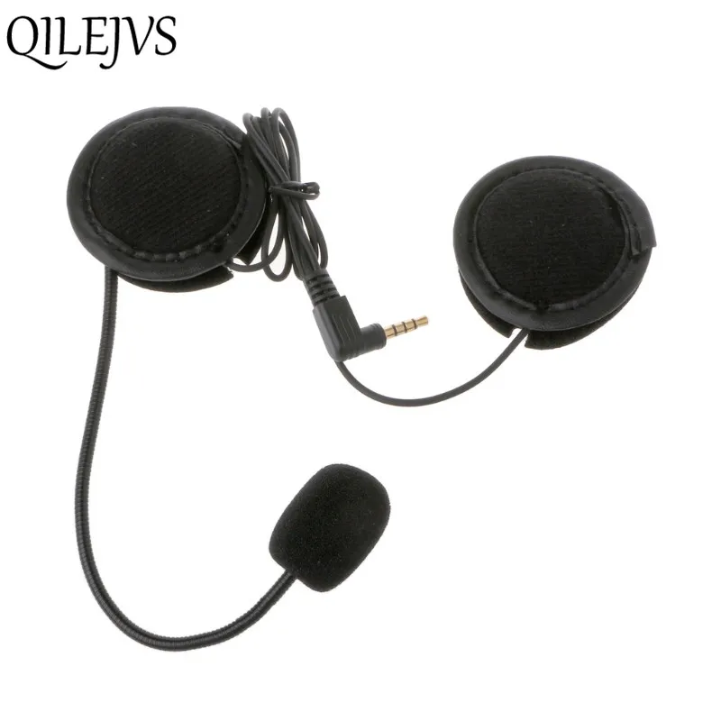 

Microphone Speaker Soft Accessory For Motorcycle Intercom Work with 3.5mm-plug