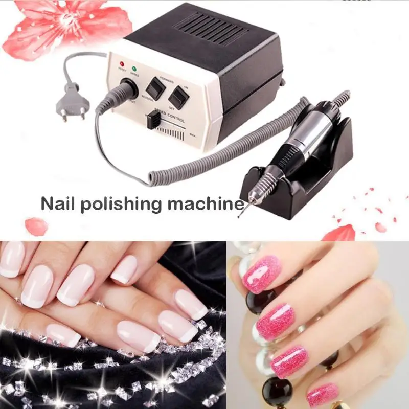 

35W Electric Nail Art Drill Machine Professional Nail Manicure Equipment Pedicure Files Electric Manicure Drill Tool