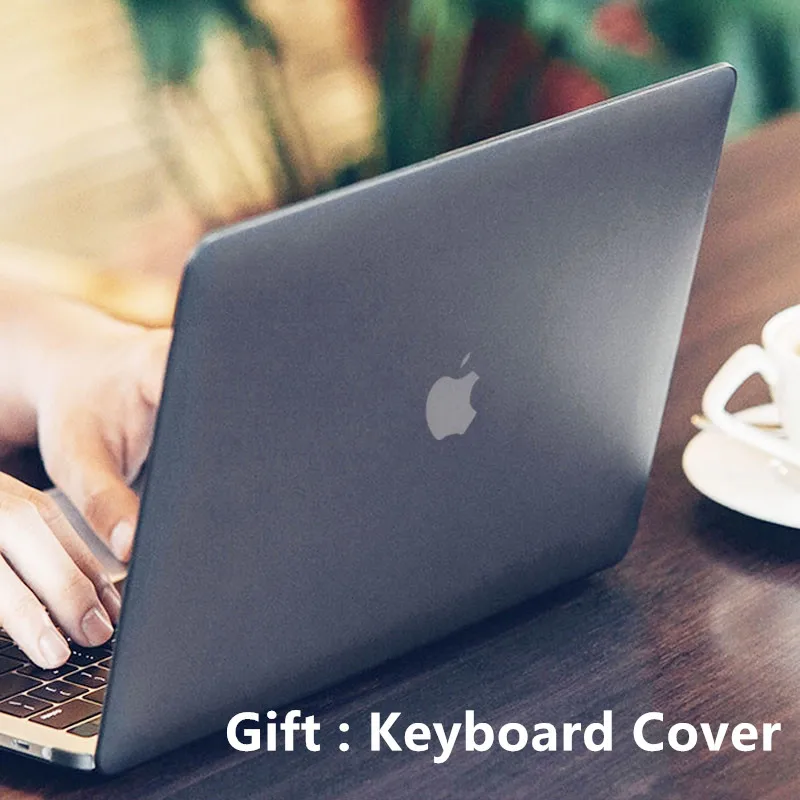 Чехол для ноутбука MacBook Air 11 12 дюймов прозрачный матовый жесткий чехол Macbook Pro 13 15 3