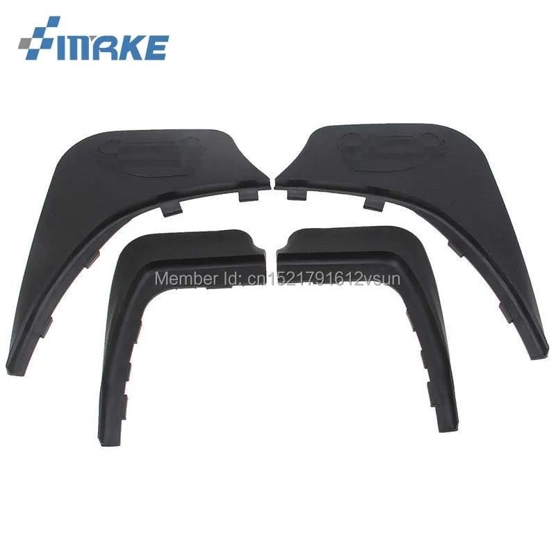 

smRKE For Mercedes-Benz Smart 2012-2017 Car Mud Flaps Splash Guards Fender Mudguard Splasher Mudapron Front Rear Full Set 4Pcs