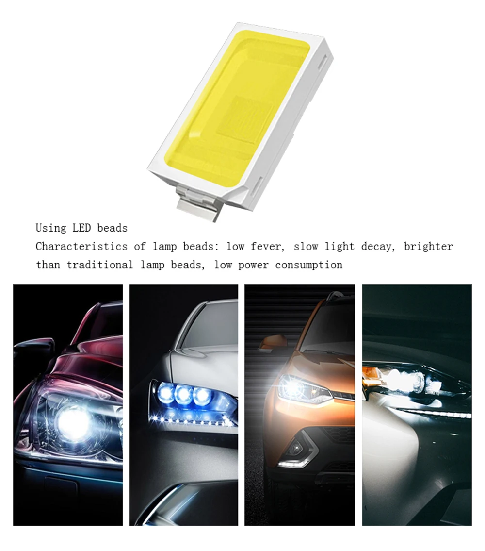10pcs car led light T10 5630 2smd signal light 7