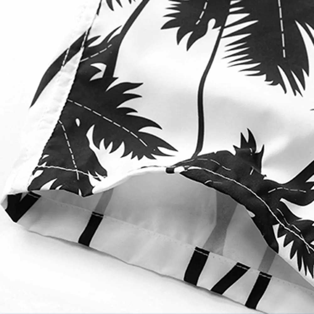 Детская одежда для плавания с кокосовым деревом Для Мальчиков пляжные шорты быстросохнущие купальные шорты