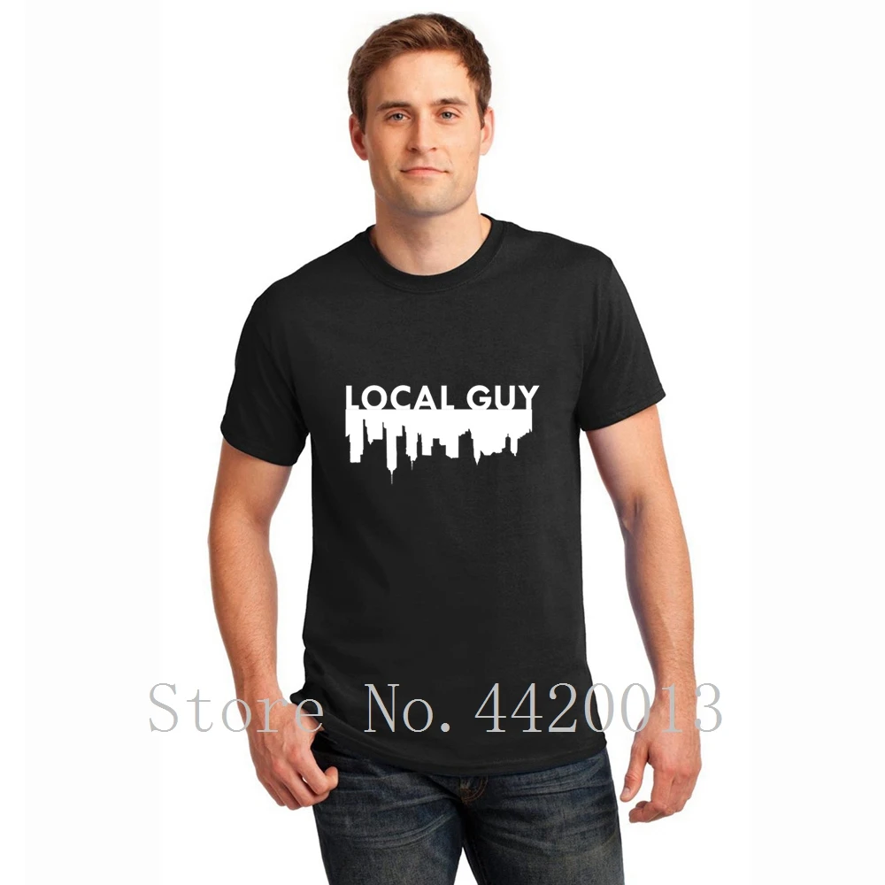 Customized tee shirt Round Collar local guy Family Interesting Breathable Spring Autumn Vintage Pop Top Tee men's t shirt