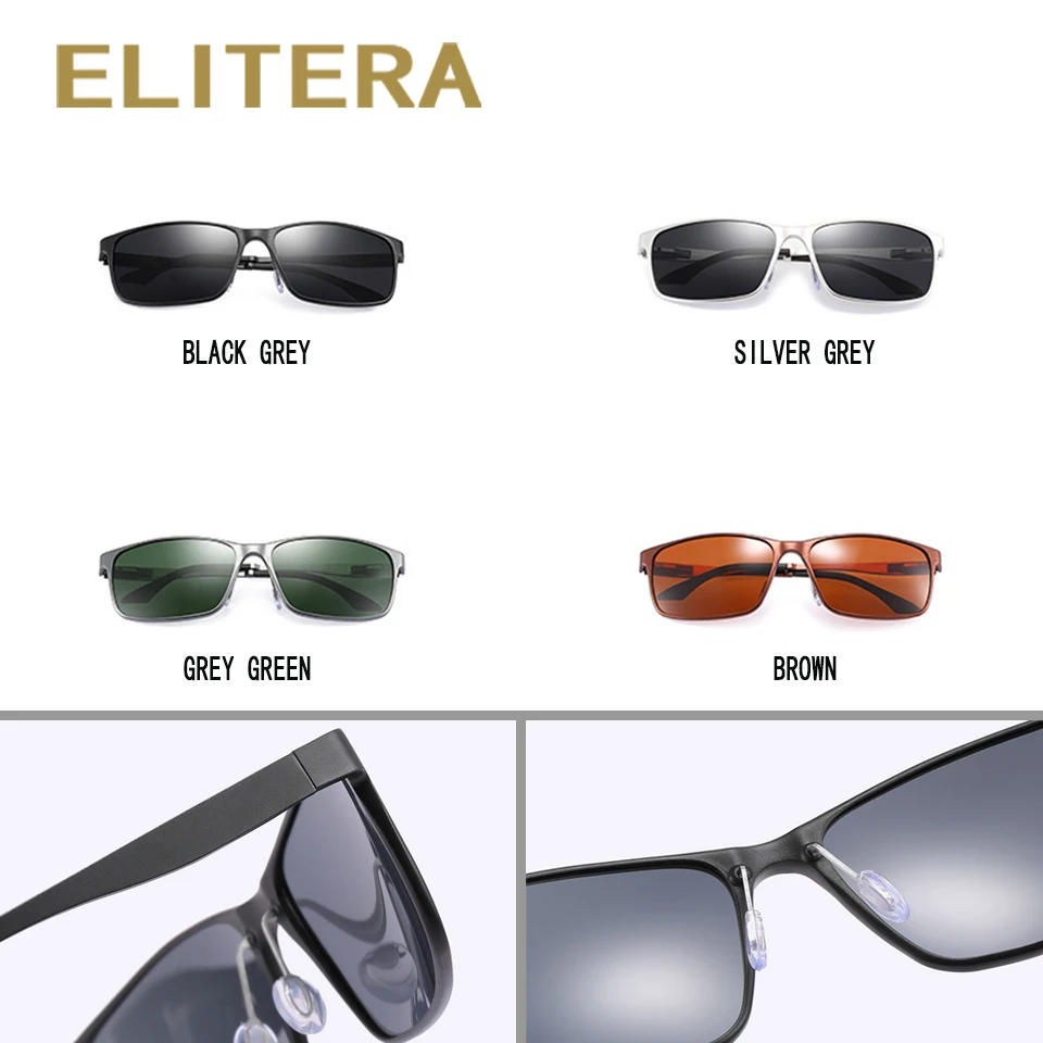 Мужские и женские солнцезащитные очки ELITERA брендовые дизайнерские