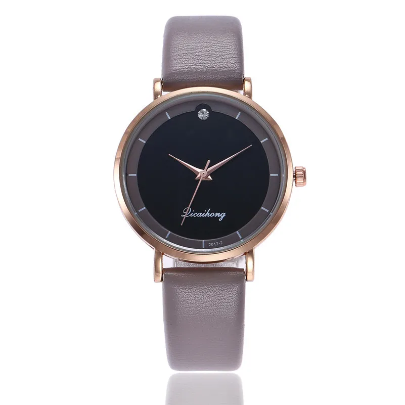 Fashion Women's Watches lady dress watch Leather Band Analog Quartz Round Wrist Watch Bracelet clock Female Reloj mujer M21 (14)