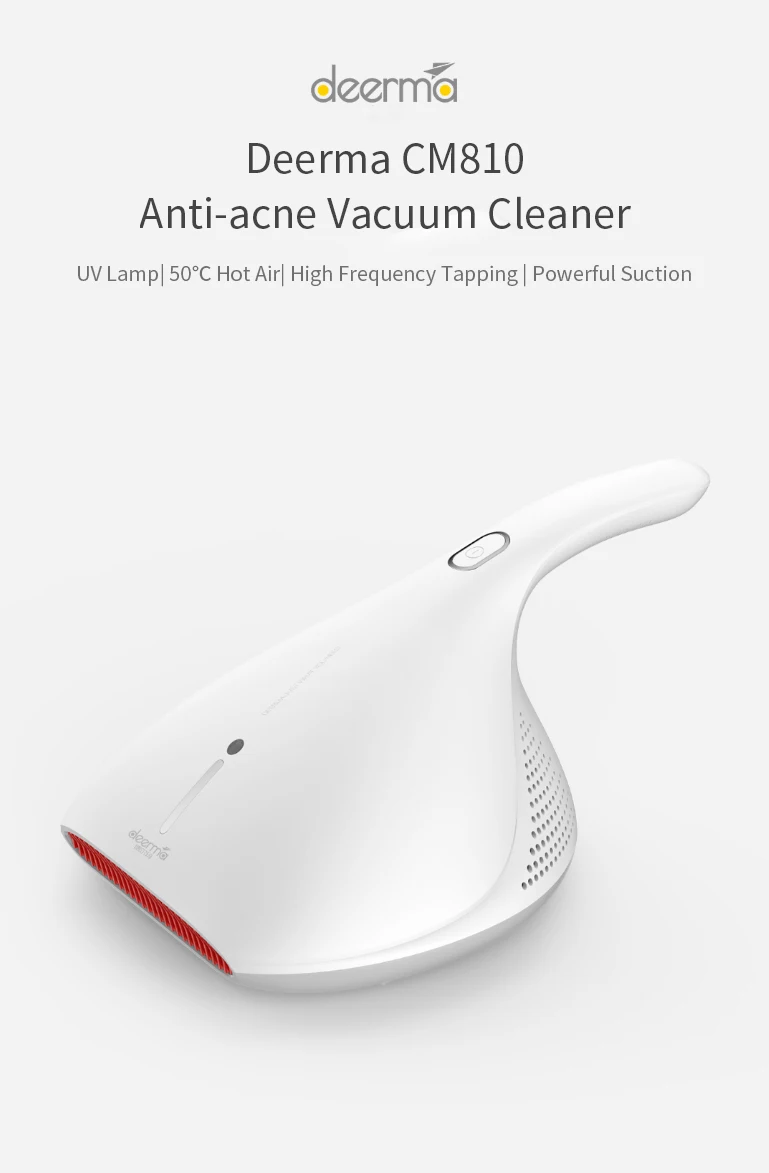 YOUPIN Deerma CM810 анти-акне пылесос УФ лампа 13000Pa Мощное всасывание