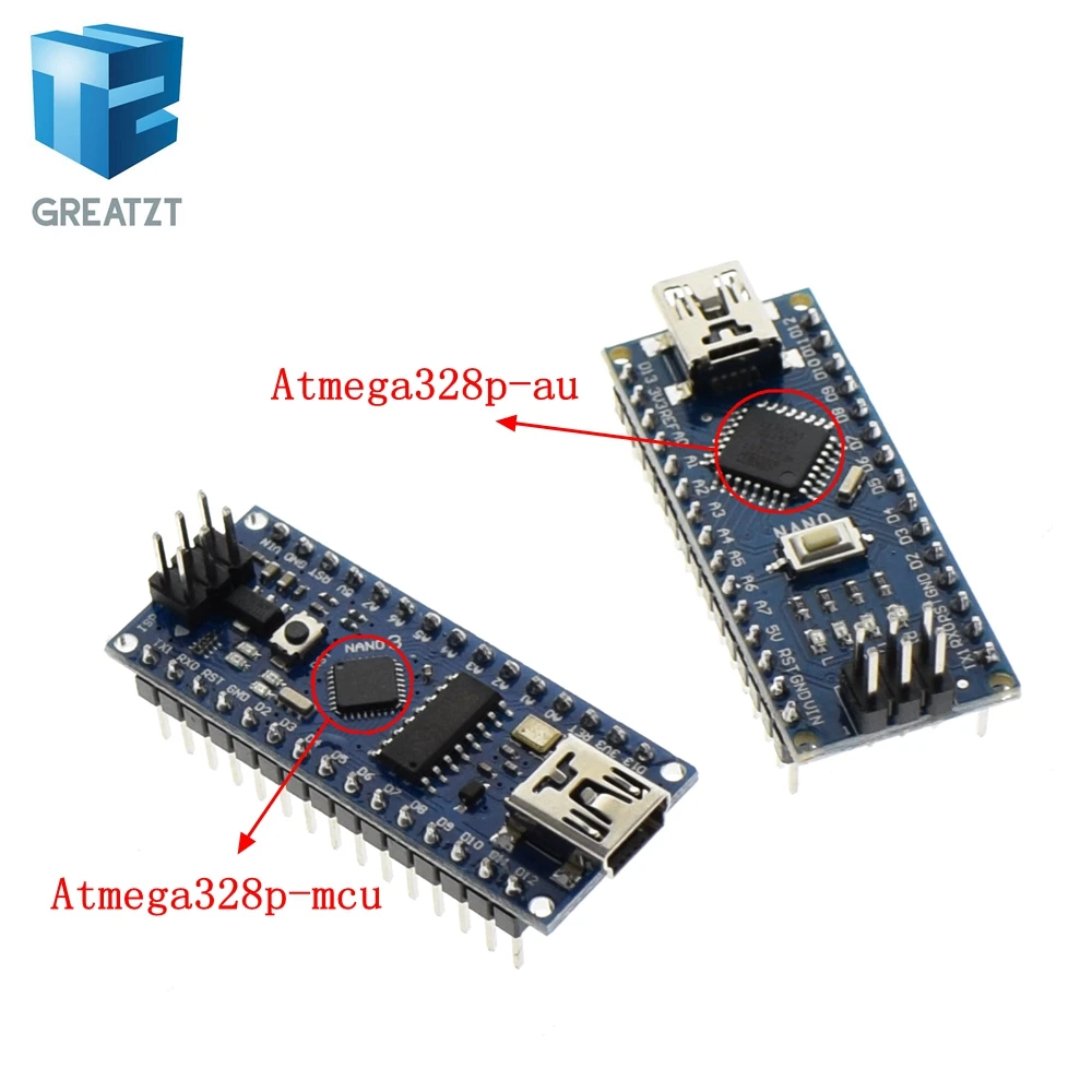 

GREATZT NANO 3.0 controlador compatible con arduino NANO CH340 turno USB controlador ninguna CABLE V3.0 NANO for Arduino