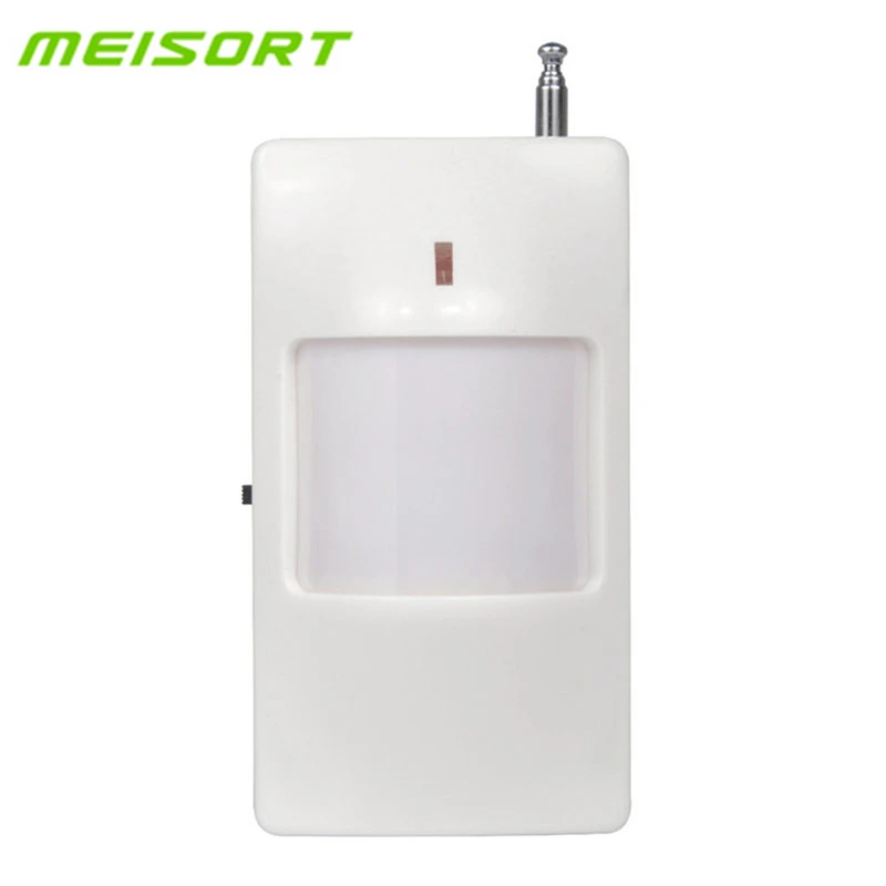 Meisort 433MHz 315MHz Optional Wireless Infrared Detector PIR Motion Sensor Detector For GSM PSTN Auto Dial
