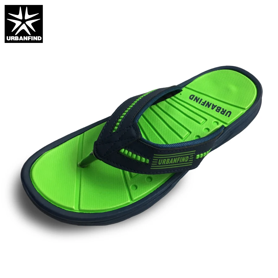 

URBANFIND Men Flip Flops Casual Slippers EU Size 40-45 New Arrival Man Summer Beach Shoes Brand Fashion Footwear