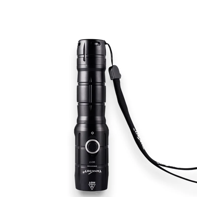 

TANK007 UC17 Mini Power Bank 3 Modes Lamp Cree XM-L2 T6 800 Lumen Linterna Led Outdoor USB Rechargeable Battery Led Flashlight