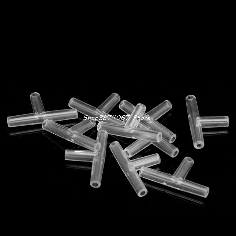

10Pcs Aquarium 3 Way T Connector Tubing Air Valves for Fish Tank Oxygen Pump New
