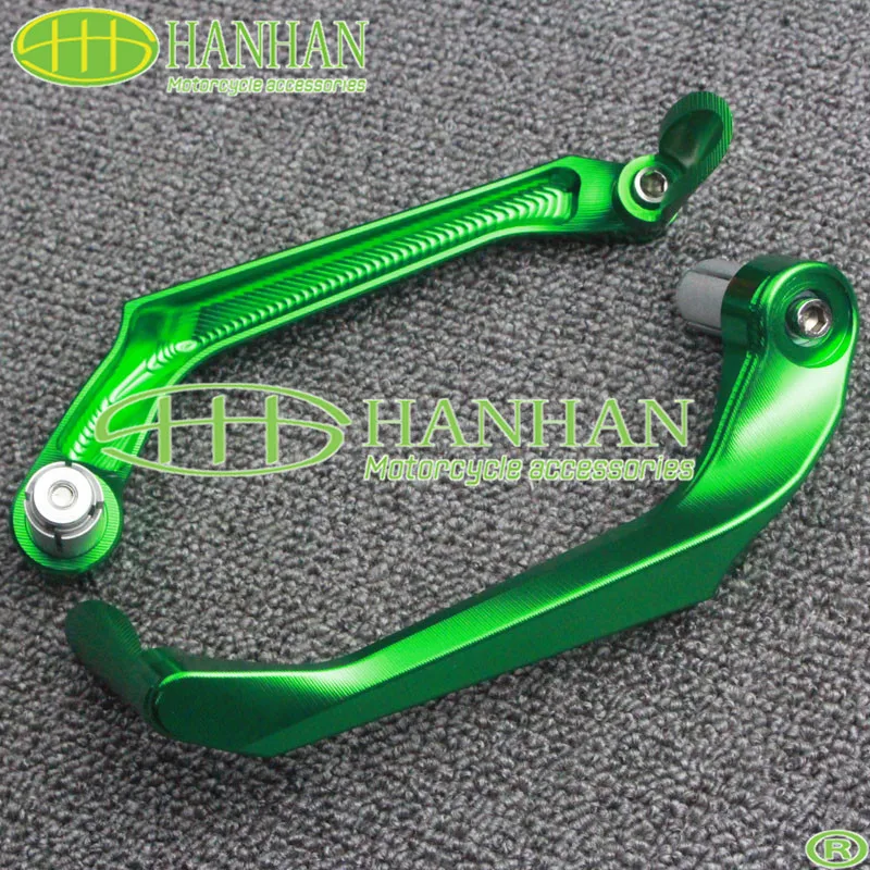 Universal CNC Motorcycle Brake Clutch Levers Protector Guard For Motorbike With 22mm 7/8'' Handlebar Grip Ends Handguards Motors