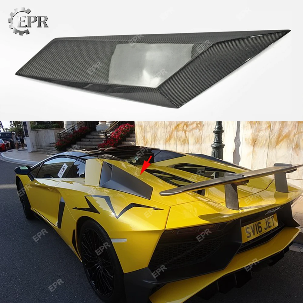 

For Lamborghini (2011-2015) Aventador Carbon Side Vents Ducts Body Kit Tuning Part For LP720 LP700 LP750SV Carbon Fiber Air Vent