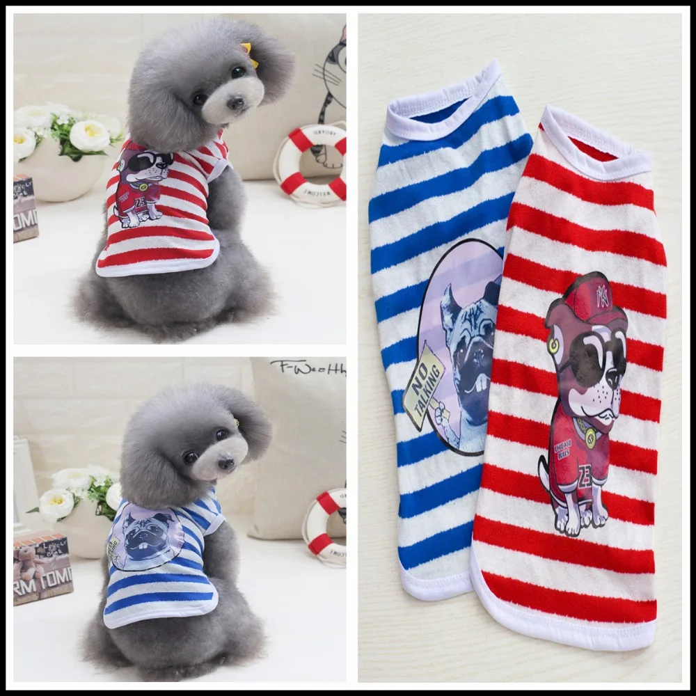 2018 Spring and summer new pet dog clothing clothes spring and summer