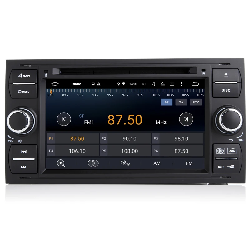 Clearance 7 Inch 2G RAM Android 8.1 PC Car DVD GPS Radio For Ford Transit Fiesta Galaxy Fusion C-MAX S-MAX Focus Kuga Mondeo 2006 2007 19