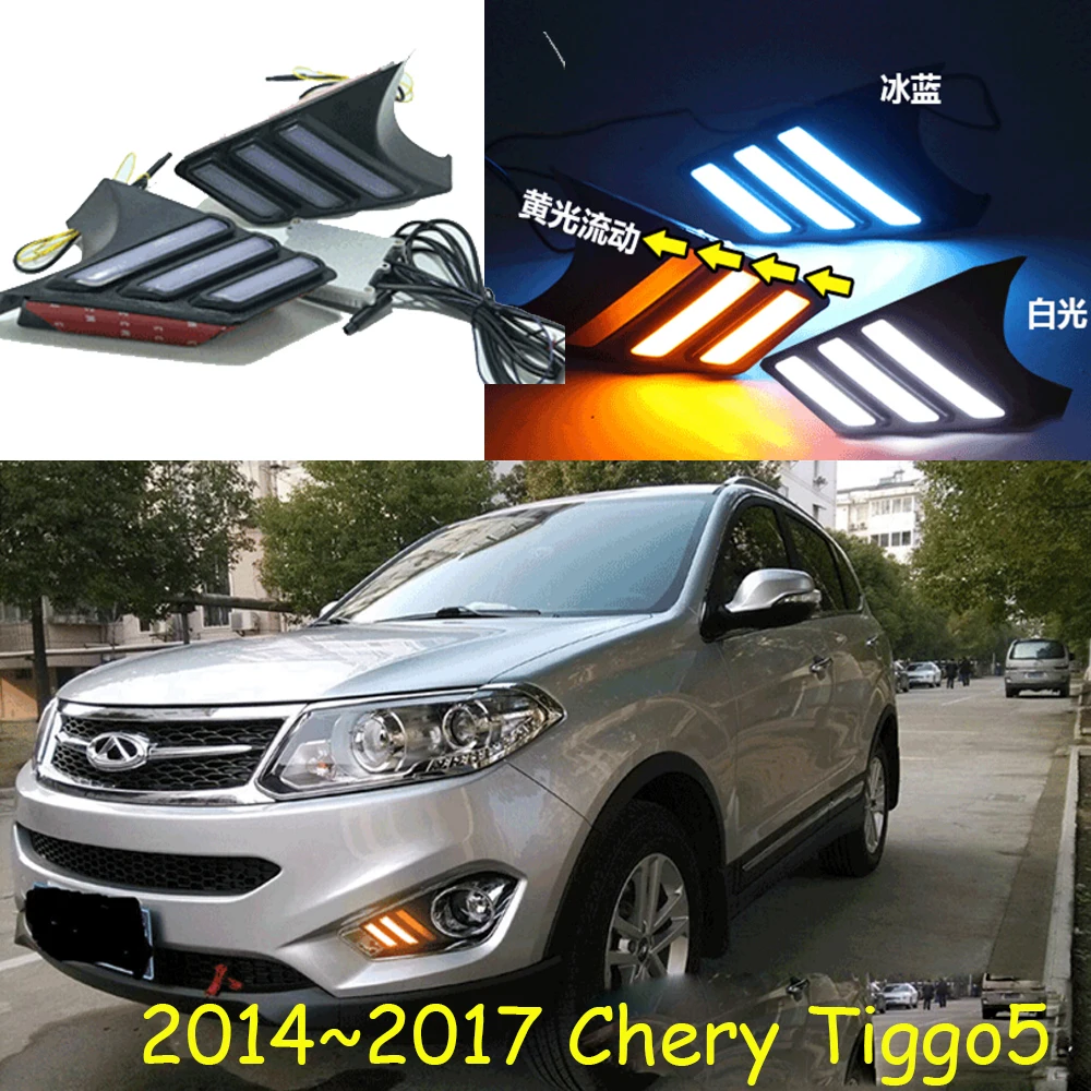 Светодиодный 2014 ~ 2017 Защитные чехлы для сидений сшитые специально Chery Tiggo5 Дневной
