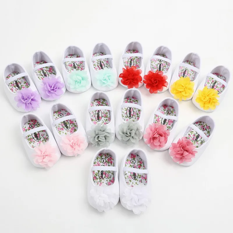 

Bobora baby girls pu leather first walkers toddler baby flowers princess shoes soft bottom non-slip spring autumn shoes hot sale
