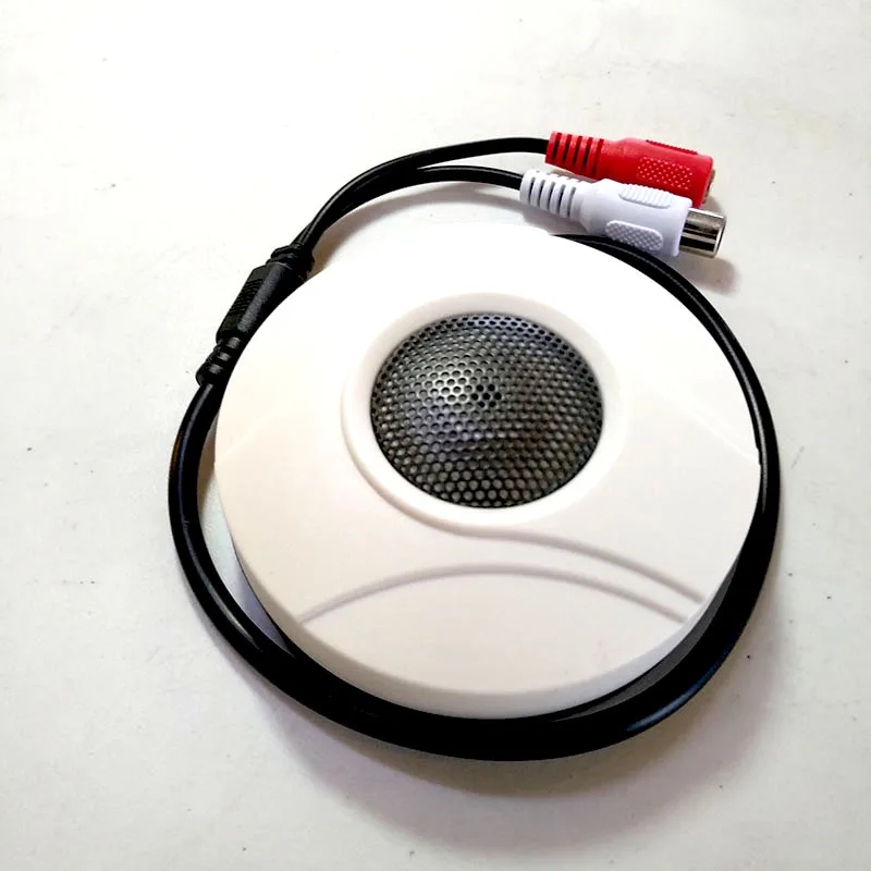 DS-3F2030 Аудио CCTV звукосниматель для камеры микрофон для систем безопасности RCA аудио выход черный и белый высокая чувствительность