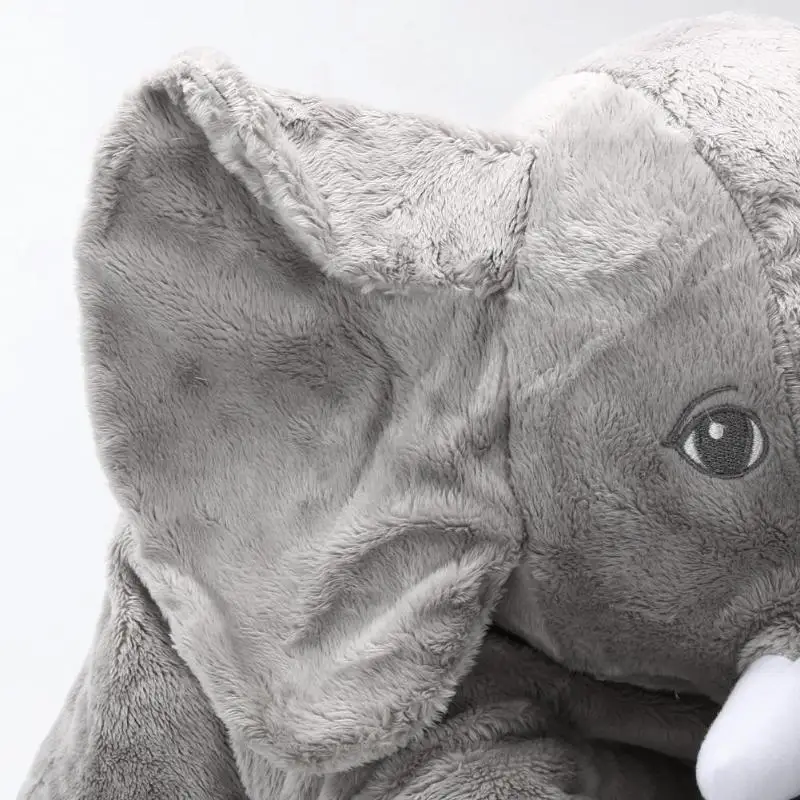 1 шт. 65 см плюшевый слон кукла игрушка ребенок Спящая задняя подушка милый плюшевый слон ребенок сопровождать Плюшевые игрушки Мягкая кукла