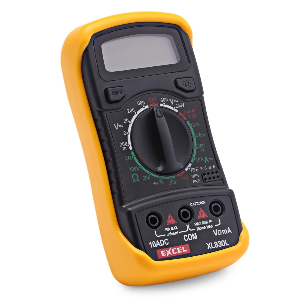 2017 High Quality Digital Multimeter Handheld Counts Multi Meter AC/DC