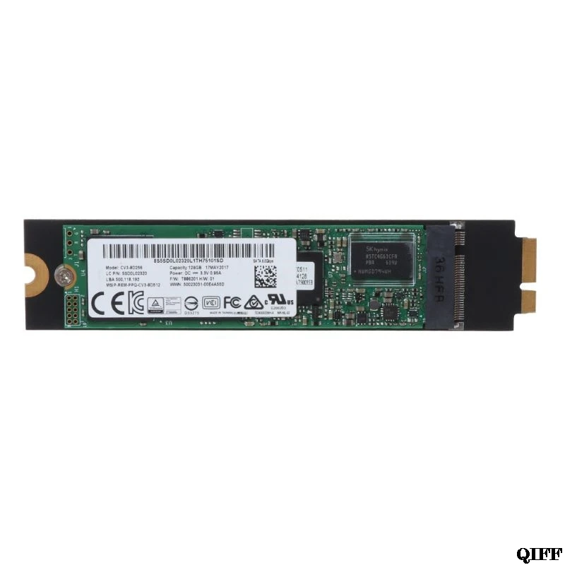 Прямая поставка и 128 Гб SSD карта Новинка 2010 2011 1" 13" для Apple MacBook Air macOS13 A1369 A1370 SATA 6,0 Гбит/с APR28