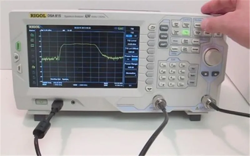 RIGOL DSA815-TG 1,5 ГГц анализатор спектра 100 Гц минимальная пропускная способность разрешения(RBW) AM/FM функция демодуляции генератор отслеживания