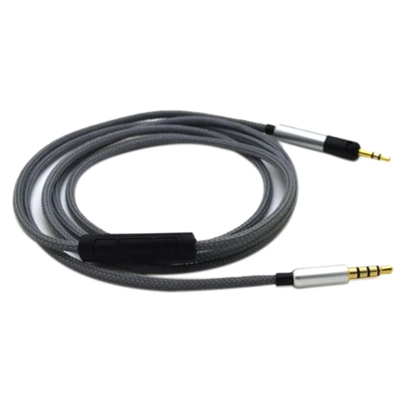 1 2m 1 5m ATH M50x ATH M40x ATH M70x Headphone Upgraded Silver Plated Replacement Cable 3 5mm to 2 5mm Wire New Arrival
