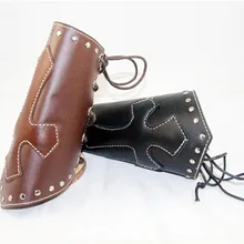 Звезда Любовь христианский крест средний возраст косплей реквизит стиль панк-рок кожа ремешок манжета АКК поддержка запястья